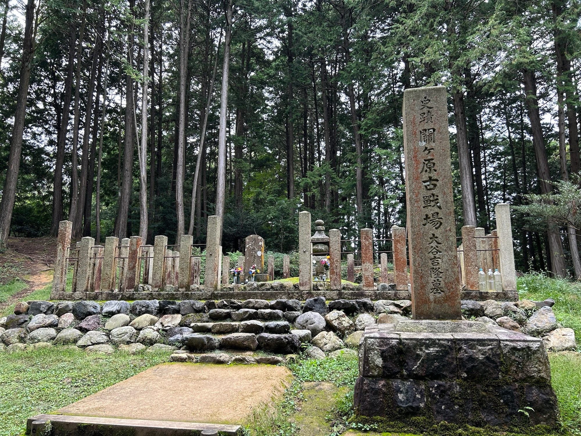 決戦！関ヶ原「大谷吉継陣跡・大谷吉継墓」！義に生きた大谷吉継、関ヶ原に散る