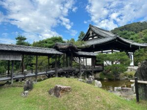 京都東山 高臺寺の軒先瓦。慶長十年豊臣秀吉の正室 高台院 寧々が秀吉供養の為建立 京都東山 高臺寺の軒先瓦。慶長十年豊臣秀吉の正室