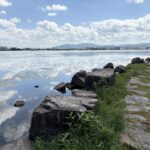 城ぶら「膳所城」！琵琶湖に浮かぶ幻の城！湖面に映る4重の天守を偲ぶ