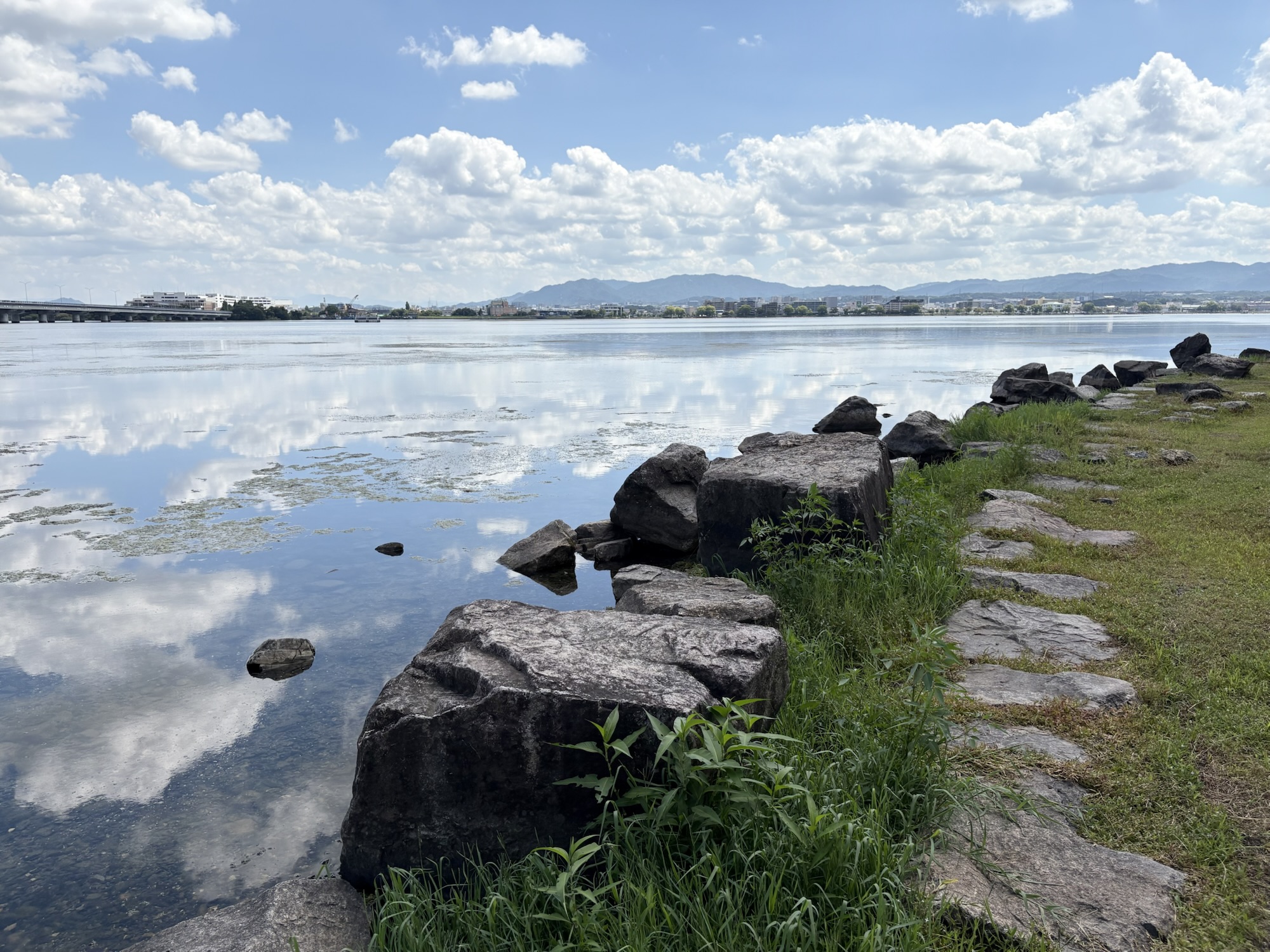 城ぶら「膳所城」！琵琶湖に浮かぶ幻の城！湖面に映る4重の天守を偲ぶ